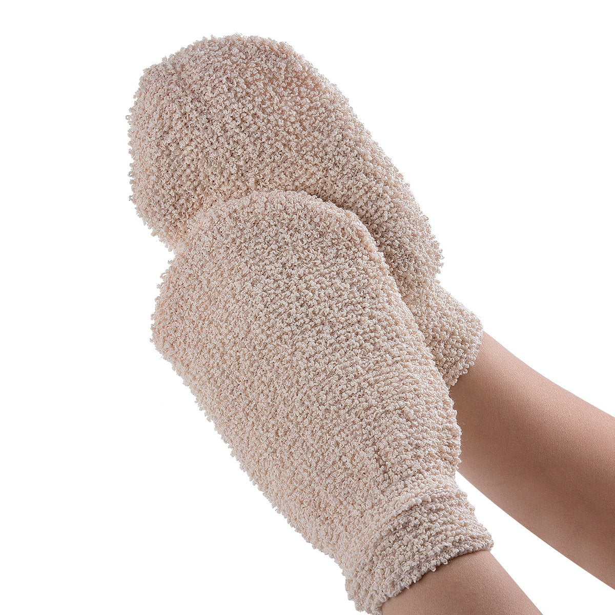 Bath Shower Gloves- Elastic Bath Mitts for Deep Cleansing & Gentle Exfoliation- Machine Washable (2 packs) Beauty & Personal Care i frmmy