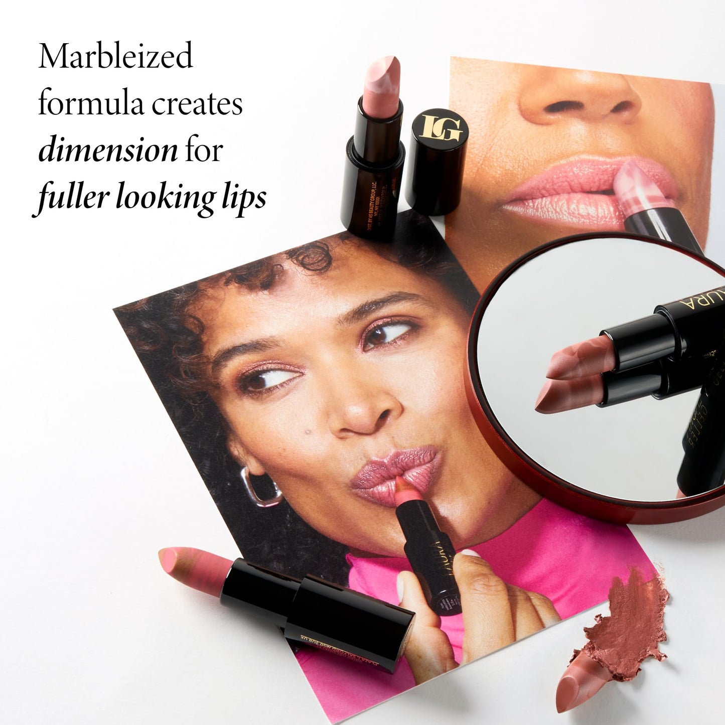 LAURA GELLER NEW YORK Italian Marble Sheer Lipstick - Honey Bun - Hydrating & Lightweight - Vitamin E & Caster Seed Oil - Cream Finish Beauty & Personal Care LAURA GELLER NEW YORK