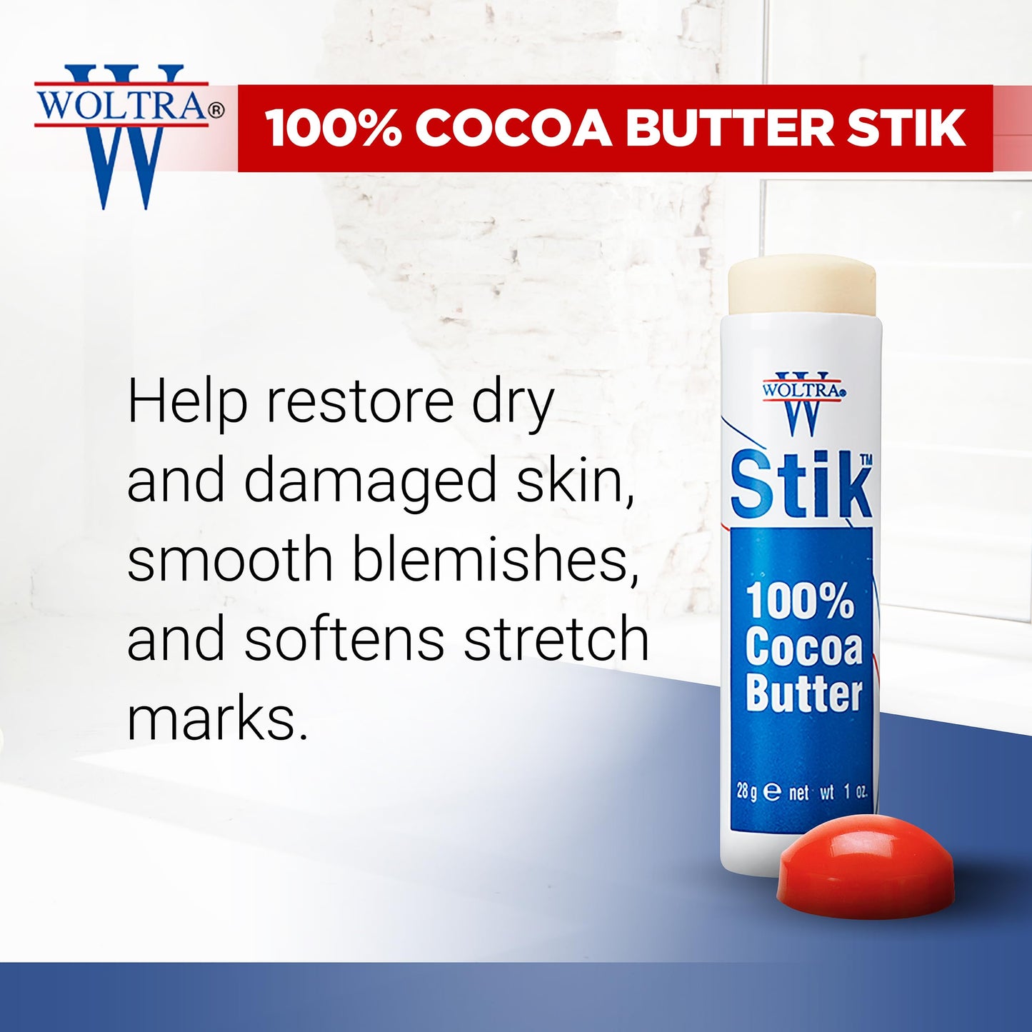 Clubman Woltra 100% Cocoa Butter Stik, 1 oz Beauty & Personal Care Clubman