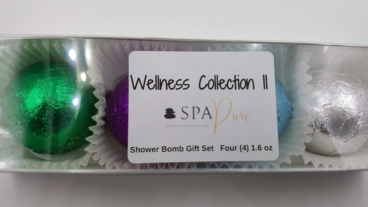 SPA PURE Wellness Collection II Aromatherapy - Fizzing Shower Bombs by Spa Pure Naturals Beauty and Personal Care Spa Pure