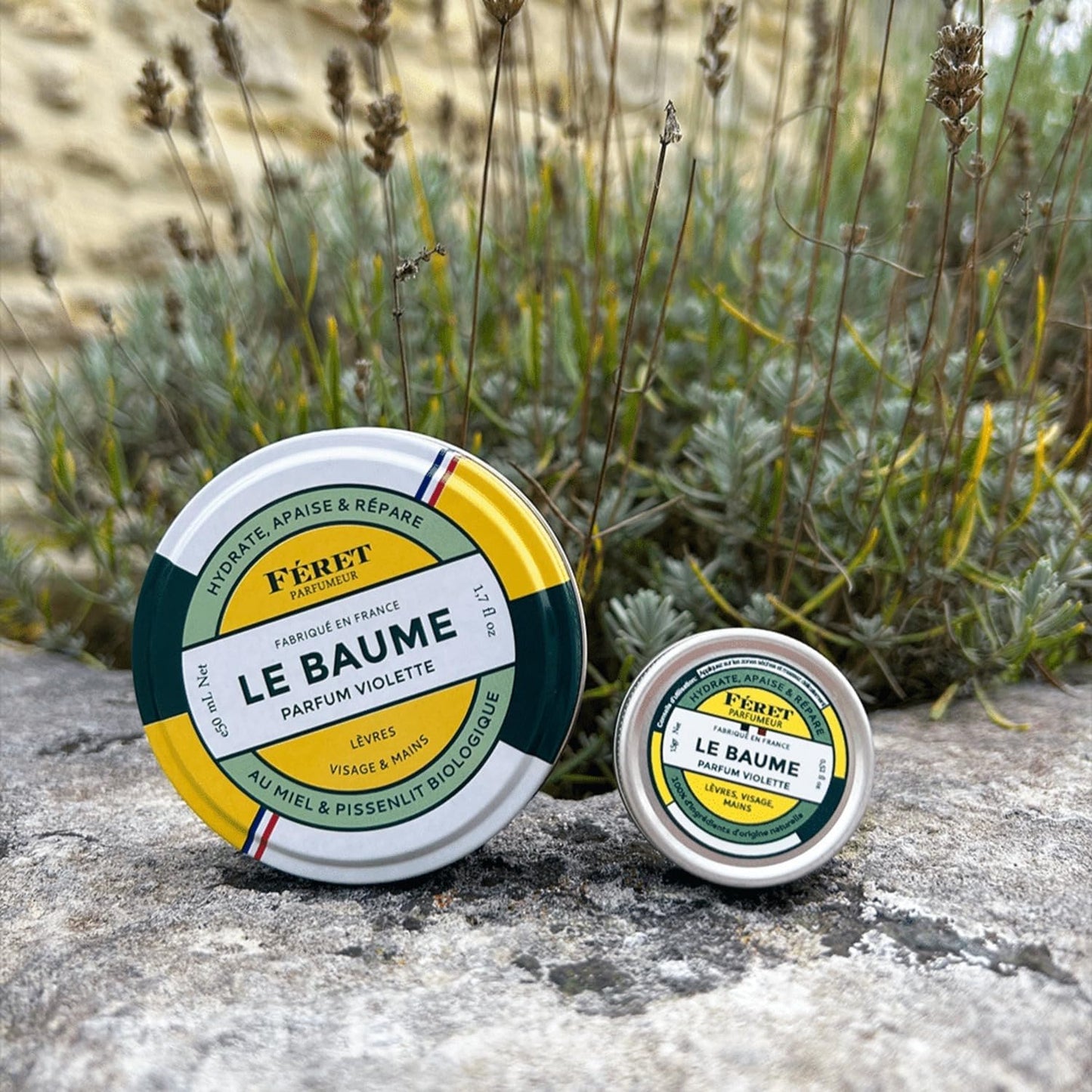 Feret Parfumeur Le Baume Multi-Purpose Balm - Deeply Hydrating Moisturizer for Dry Cracked Skin, Lips & Cuticles - Natural Lip Balm with Shea Butter Beauty and Personal Care Feret Parfumeur