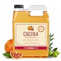 Cucina Fruits & Passion Hand Soap Refill, Orange & Fennel, 1 L (33.8 fl oz), Liquid Hand Soap with Moisturizing Olive Oil, Biodegradable, Vegan Beauty & Personal Care Cucina