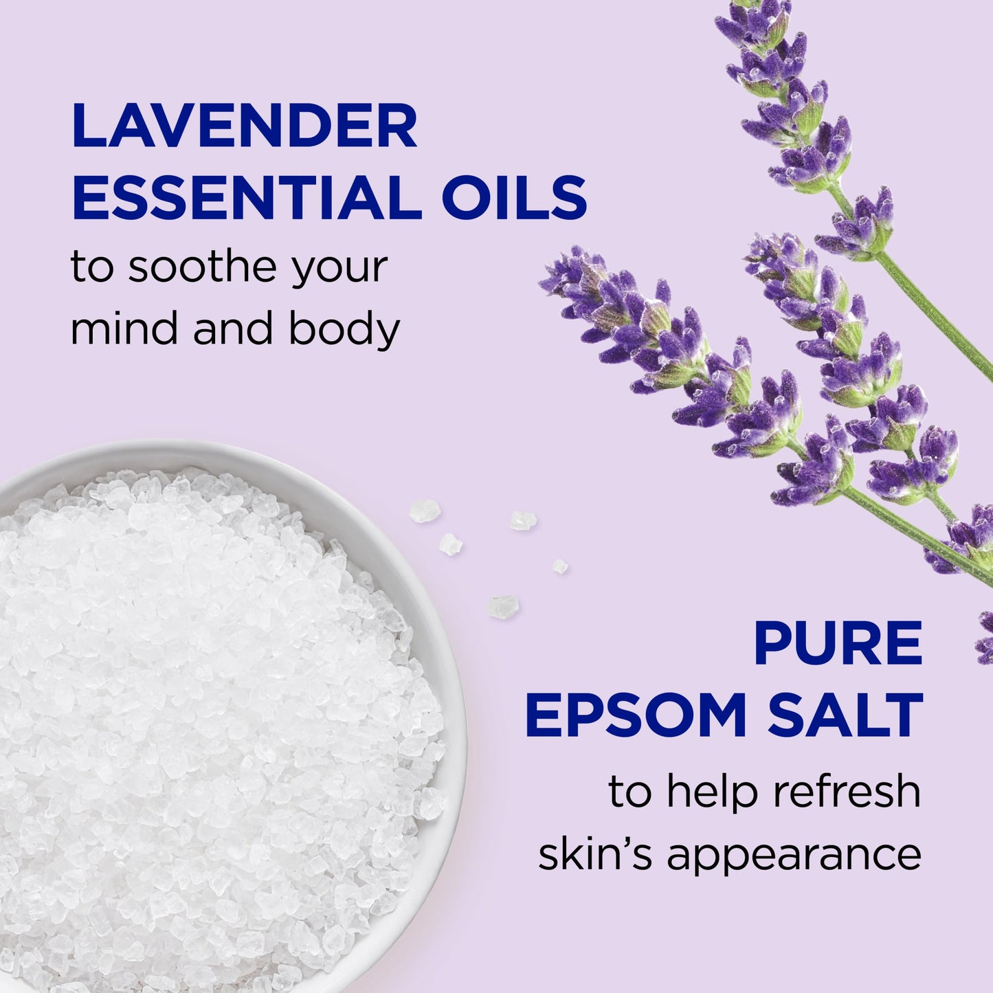 Dr Teal's Foaming Bath with Pure Epsom Salt, Soothe & Sleep with Lavender, 34 fl oz (Pack of 2) Beauty and Personal Care Dr Teal's