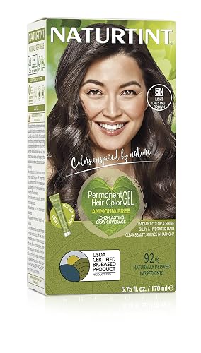 Naturtint Permanent Hair Colorant, 5.6 Ounces - Light Chestnut Brown Beauty & Personal Care Naturtint