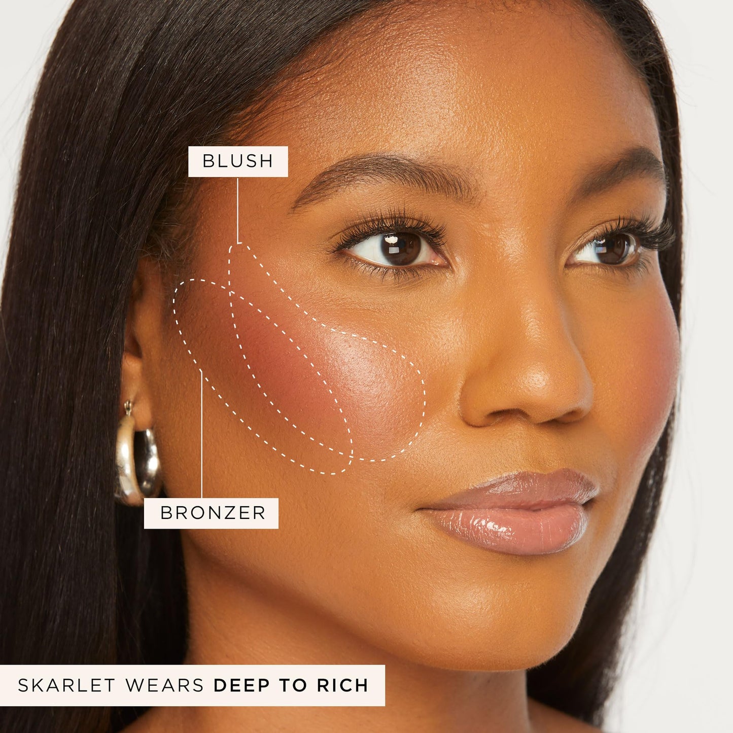tarte park ave princess cream cheek duo - Blush & Bronzer Duo with Buildable Waterproof Cheek Tint Infused with Coconut, Vitamin E & Guava Seed, Vegan Beauty & Personal Care tarte
