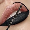 By The Clique Premium Long Lasting Black Matte Lip Liner and Face Pencil | Noche Bella | Goth Liner and Full Lip Coverage | Halloween | Mime Beauty & Personal Care By The Clique