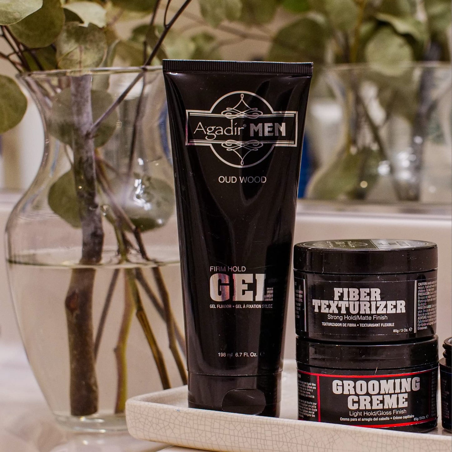 AGADIR Men Firm Hold Gel, 6.7 Fl Oz Beauty & Personal Care Agadir