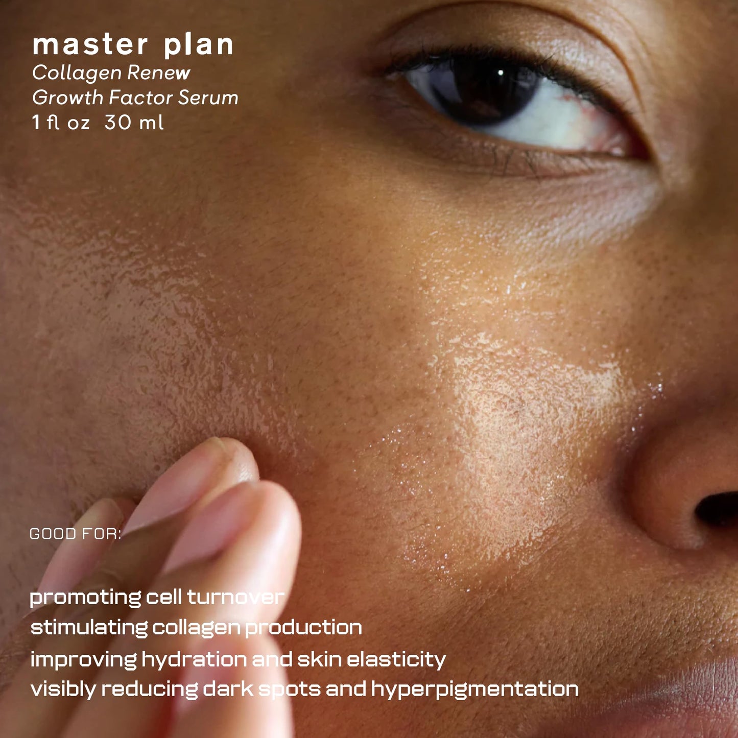 Master Plan, Collagen Renew Growth Factor Serum with Clinical Peptide, Hyaluronic Acid & Sea Kelp Bioferment - Targets Hyperpigmentation, Fine Lines Beauty & Personal Care epi.logic