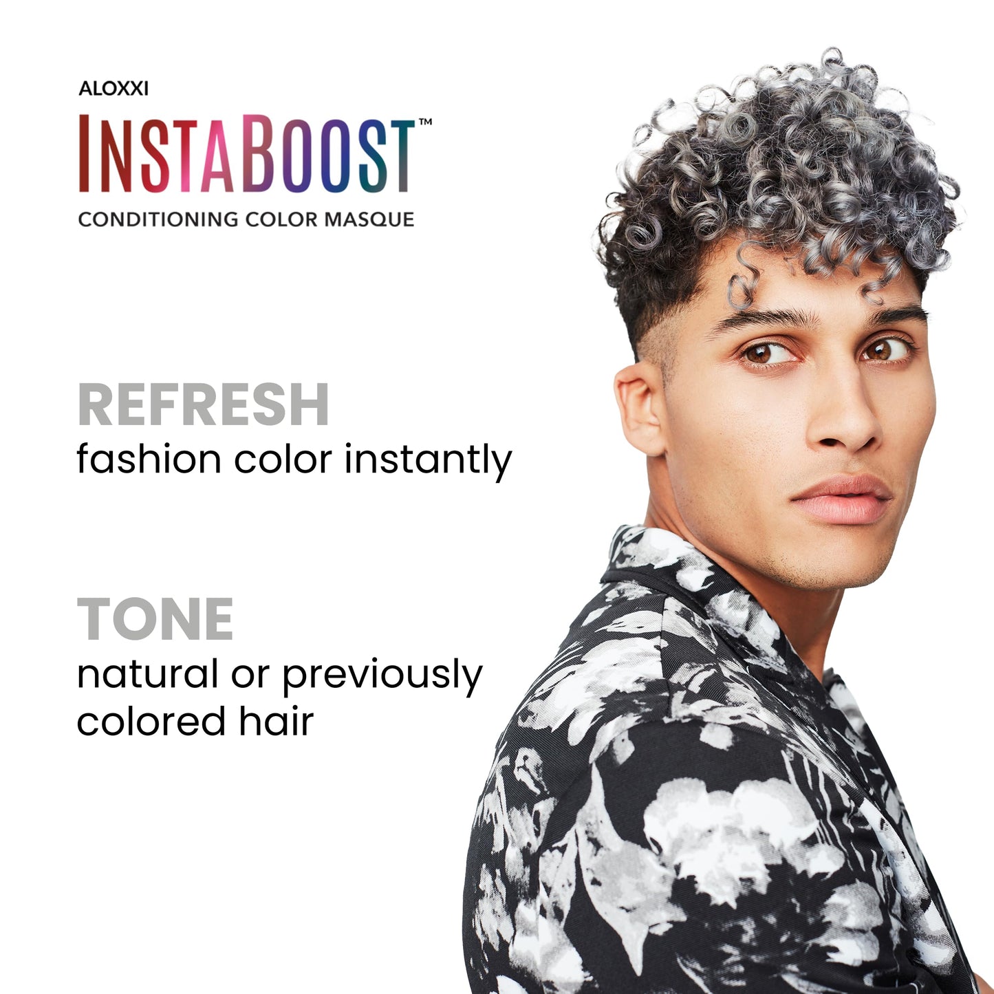 ALOXXI InstaBoost Conditioning Color Mask in Gloss Boss, Adds Glossy Shine and Deeply Conditions Hair, 6.8 Fl Oz Beauty & Personal Care ALOXXI