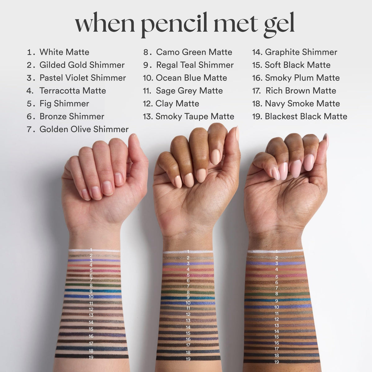 Julep When Pencil Met Gel Eyeliner, Waterproof, Smoky Plum Matte