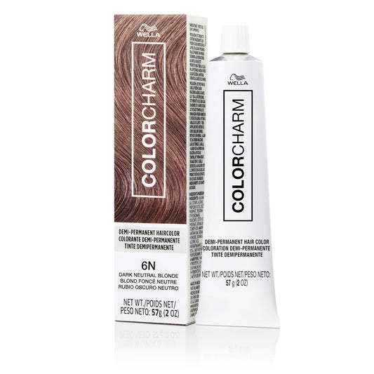 COLORCHARM Demi Permanent Hair Color 6N Dark Neutral Blonde Gloss, Refresh & Tone 2 Fl Oz Beauty and Personal Care COLORCHARM Default Title