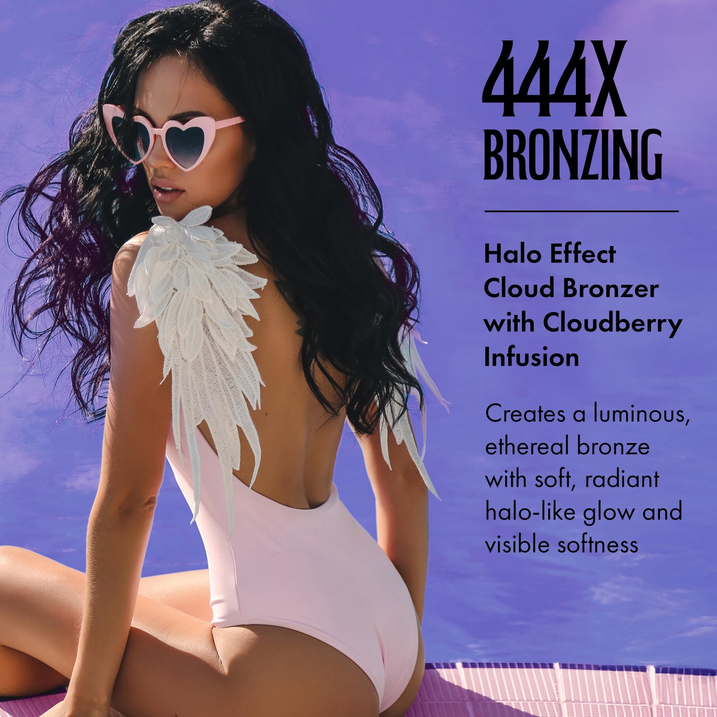 Brown Sugar Angel Aura Tanning Lotion, 444X Plateau-Transcending Cloud Bronzer with Halo Effect Skin Illuminators, 13.5 Fl Oz Beauty & Personal Care Brown Sugar