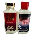 Bath & Body Works Forever Red + Forever Red Vanilla Rum Body Lotion Set of 2 - Warm Fruity Vanilla Gift Set Beauty & Personal Care Bath & Body Works