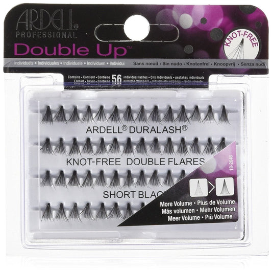 Ardell Double Individuals Knot Free Double Flares Black Short (2 Pack) Beauty & Personal Care Ardell