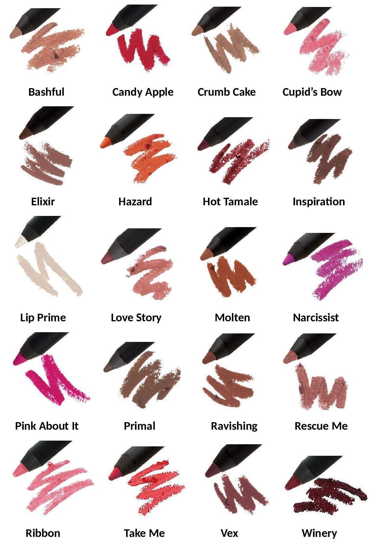 Jolie Waterproof Ultimate Lip Liner Pencil - MOLTEN (burnt orange) Beauty & Personal Care JOLIE. IMPECCABLE ME