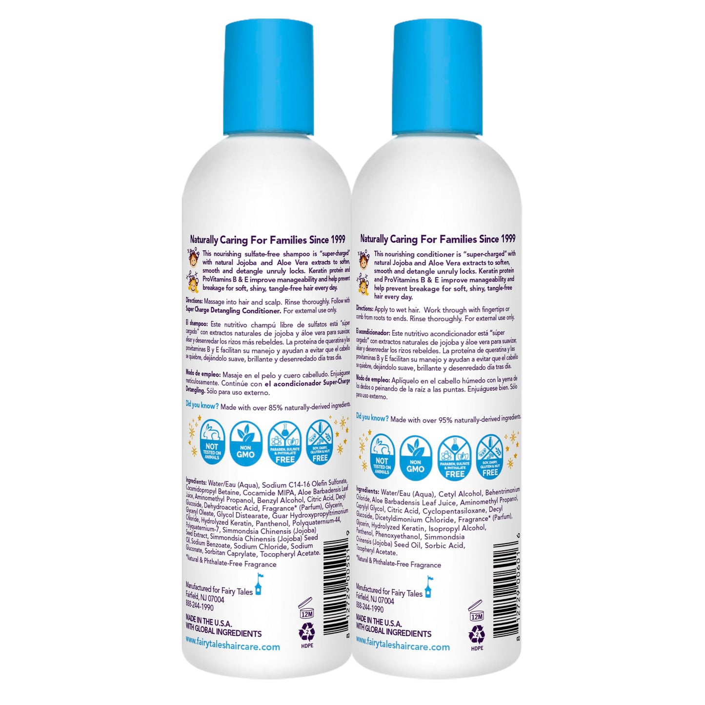 Fairy Tales Tangle Tamer Detangling Shampoo and Conditioner for Kids - Ultra Moisturizing and Anti Frizz Protection - Paraben Free, Sulfate Free - 12 Beauty & Personal Care Fairy Tales