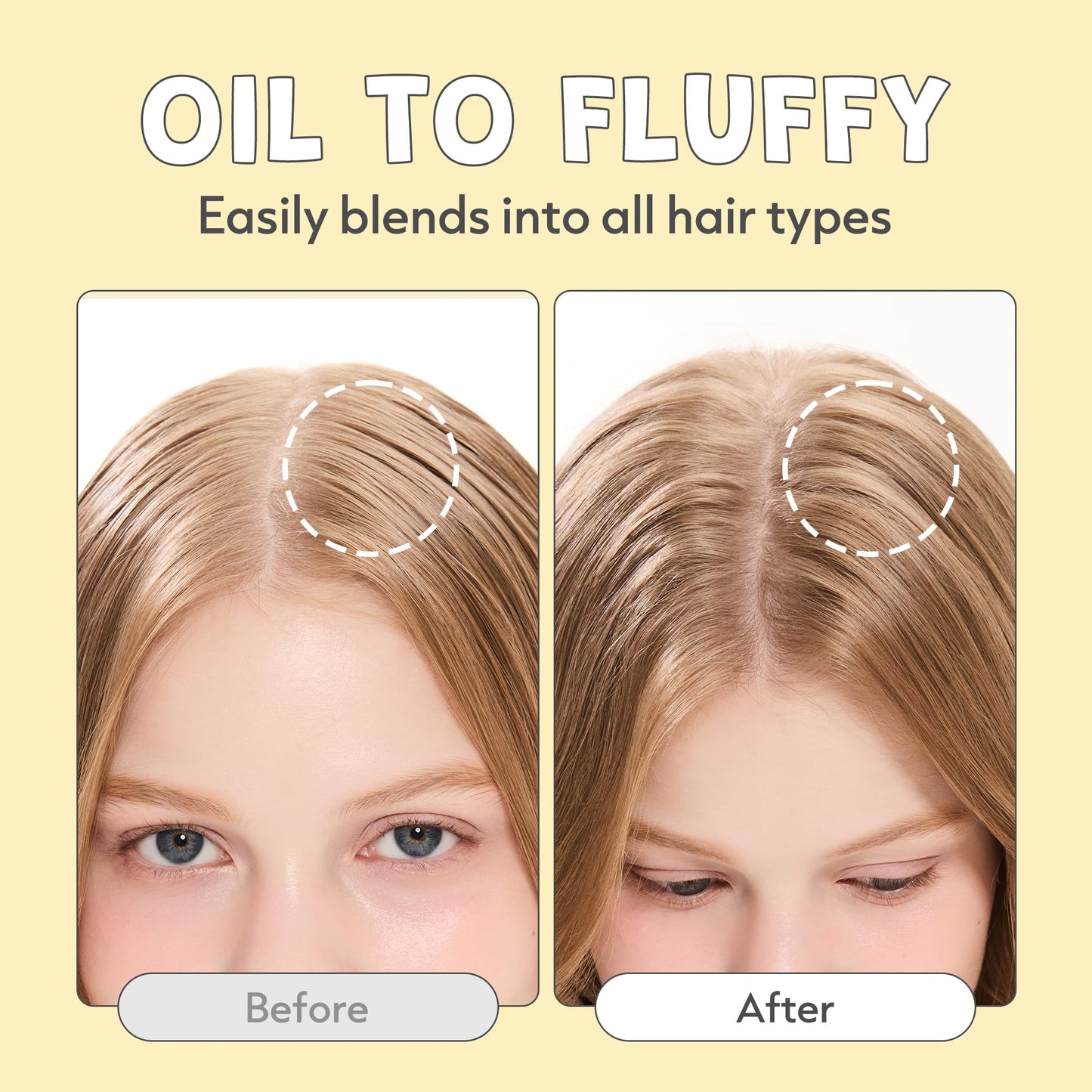 I DEW CARE Biotin Clarifying Dry Shampoo - Tap Secret Dark Brown Refill | Strengthening & Volumizing, Powder Type, Refillable, Travel size Beauty and Personal Care I DEW CARE