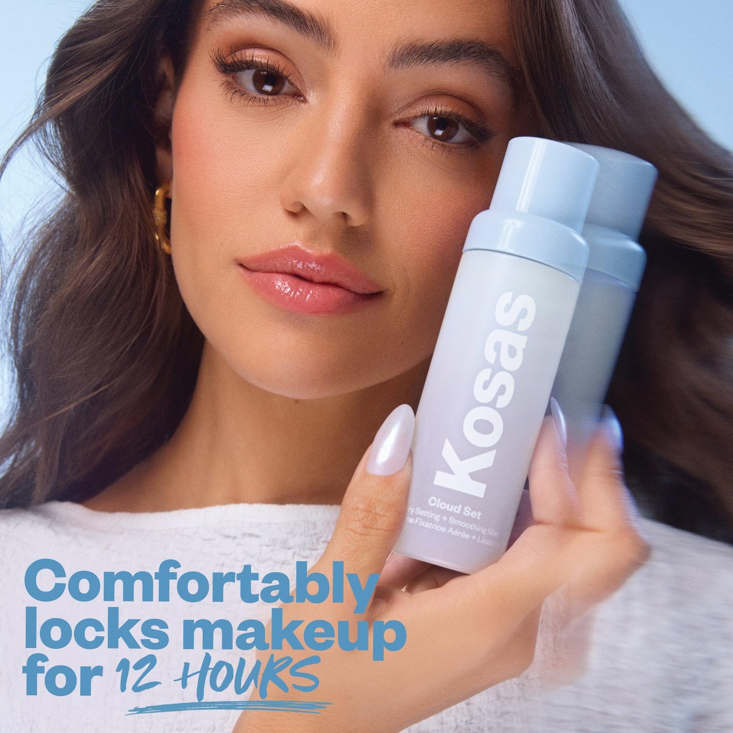 Kosas Cloud Set Airy Setting Spray,+ Smoothing Mist - Hydrating Makeup Spray, Alcohol Free, Oil Free, 12-Hour Hold, Minimizes Appearance Beauty & Personal Care Kosas