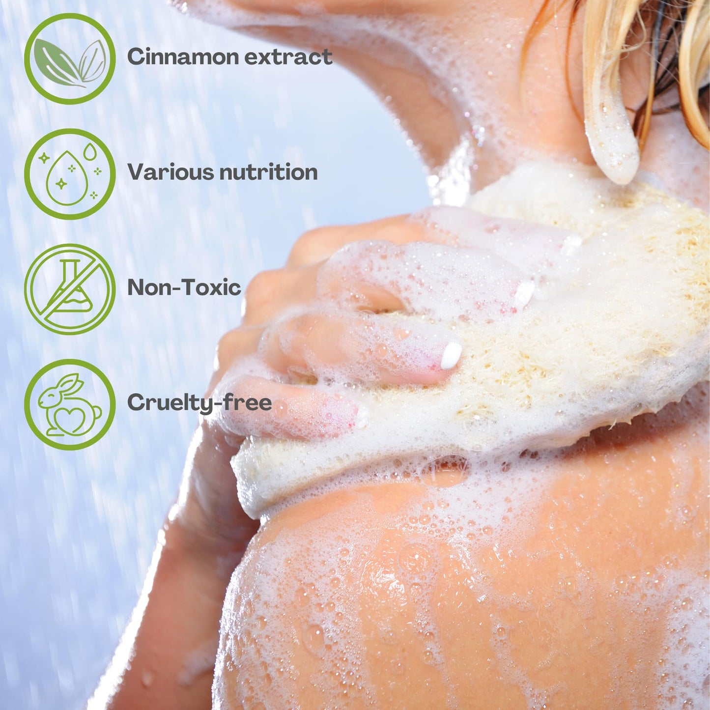CinnaFarm Bodywash, from Cinnamon leaves extraction, nourishing and revitalizing, natural ingredients, vitamin B5, no artificial flavors, fulfates Beauty & Personal Care CinnaFarm