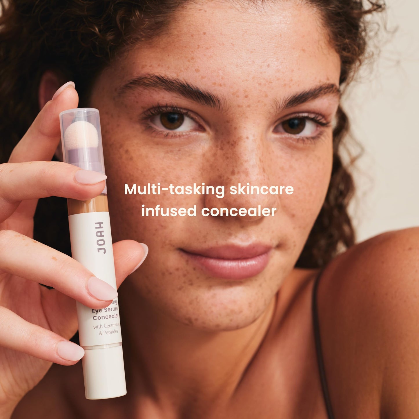 JOAH Perfect Complexion Under Eye Concealer and Serum, Korean Makeup, Hydrating Under Eye Concealer Stick for Dark Circles and Puffiness, Peptide Beauty & Personal Care JOAH