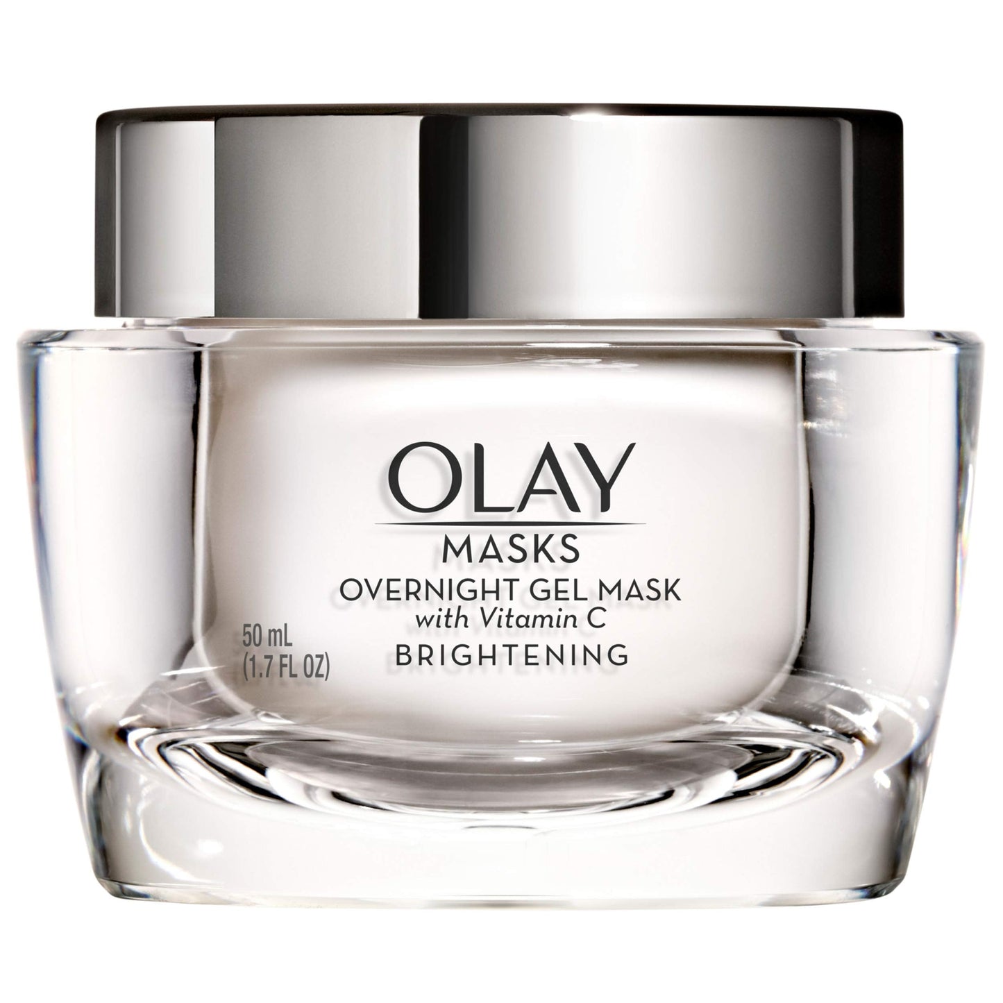Face Mask Gel by Olay Masks, Overnight Facial Moisturizer with Vitamin C and Hyaluronic Acid for Brighter Skin, 1.7 Fl Ounce Beauty & Personal Care Olay