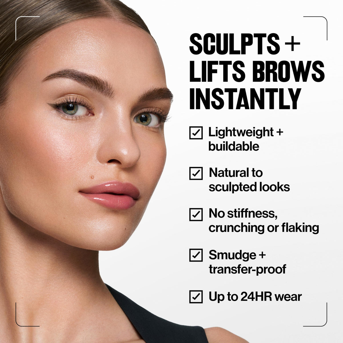 Revlon PhotoReady Lifting Brow Gel, Tinted Eyebrow Lamination with Spoolie Brush, Conditions, Shapes & Defines, 803 Warm Medium Brown, 0.23 fl oz Beauty & Personal Care REVLON