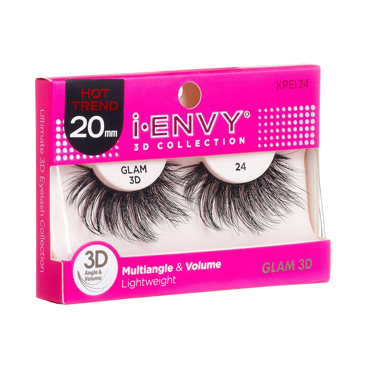 i-Envy False Eyelashes 3D Glam Collection Multi-angle & Volume Lashes Beauty & Personal Care i•ENVY