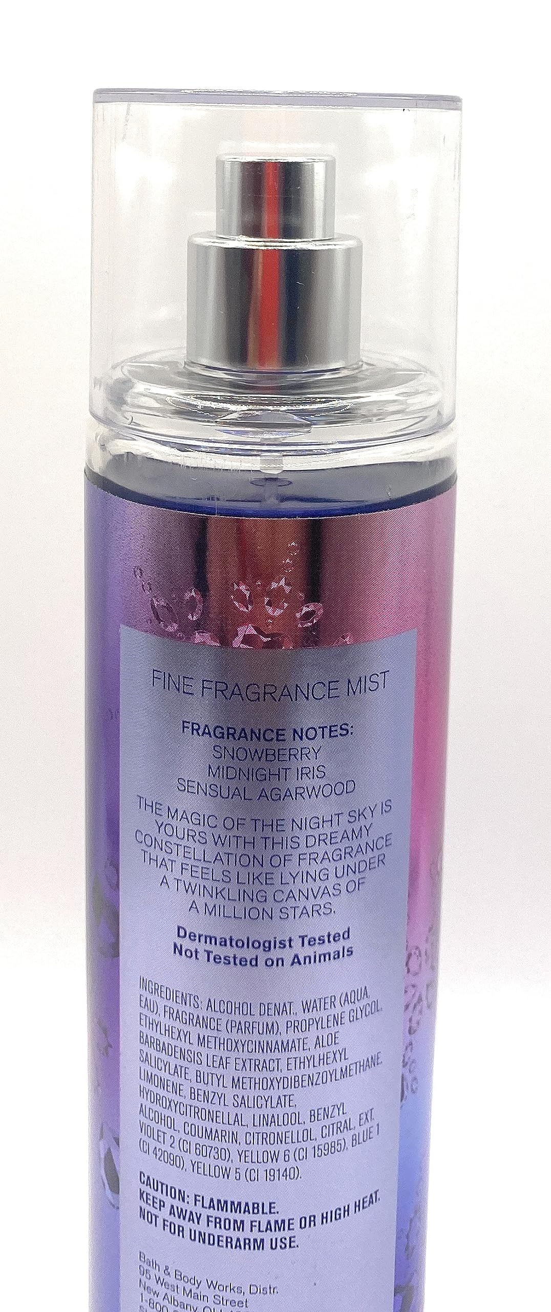 Bath & Body Works Starlit Night Fine Fragrance Mist 8 Fluid Ounce Spray Beauty & Personal Care Bath & Body Works