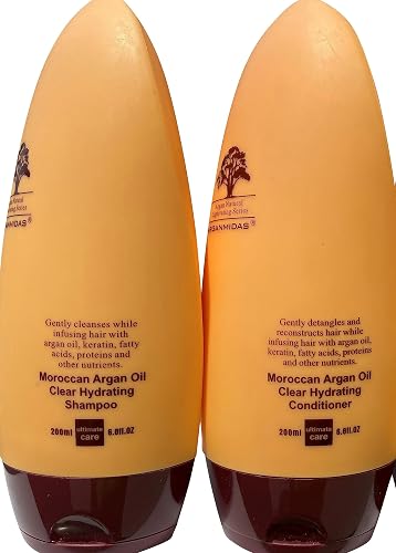 Whisper Whip Moroccan Argan Oil Hydrating Shampoo and Conditioner Set (6.8 fl oz each) Beauty & Personal Care Whisper Whip