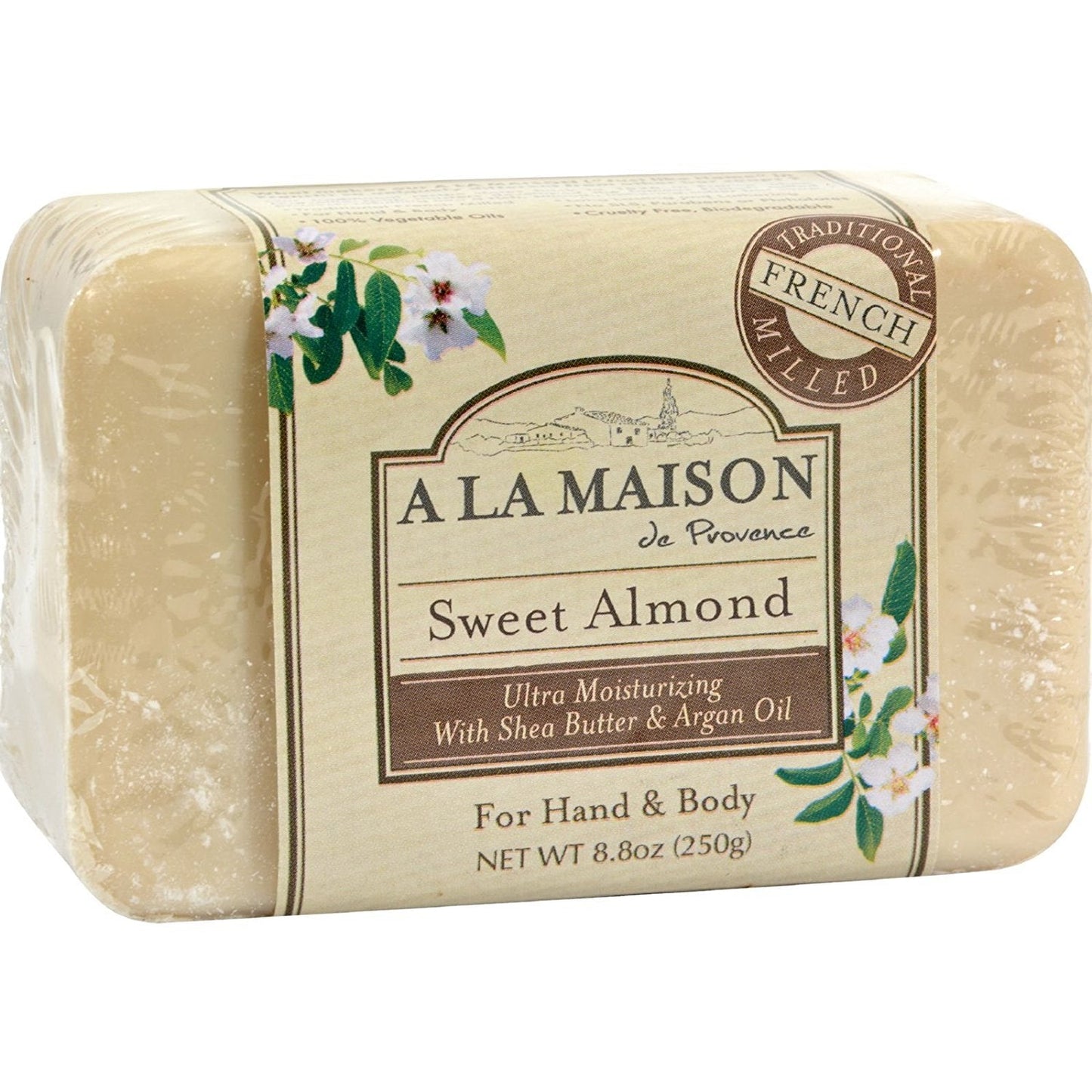 A La Maison Soap Bar Frnch SWT Almnd Beauty & Personal Care A LA MAISON