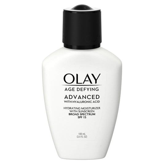 Olay Age Defying Advanced with Hyaluronic Acid Hydrating Moisturizer Spf 15, 3.4 Fluid Ounce Beauty & Personal Care Olay