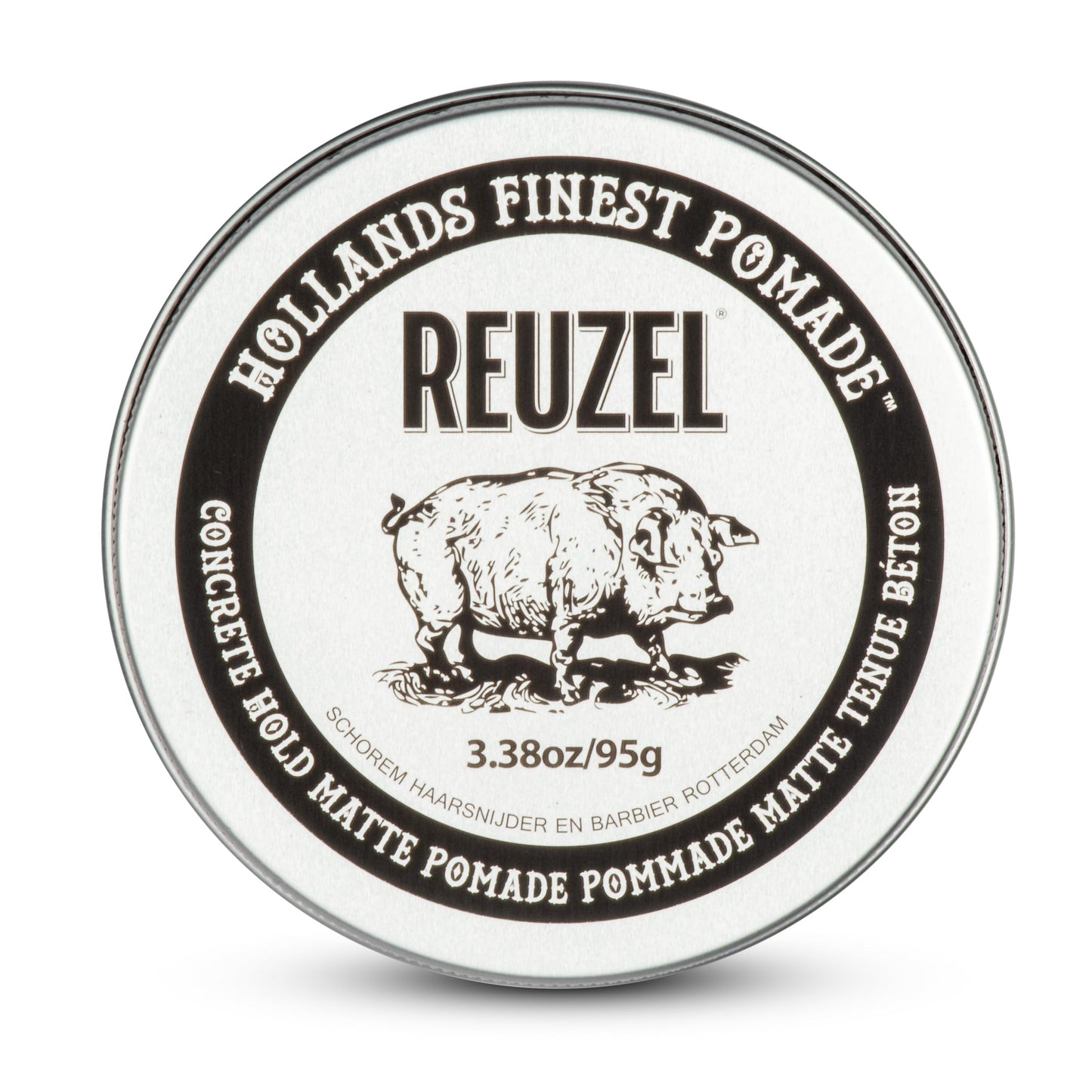REUZEL Concrete Matte Pomade, Strong All Day Hold, Water Soluble Styling, Matte Finish and Flake Free, Easy To Wash Out, For All Hair Types Beauty & Personal Care REUZEL