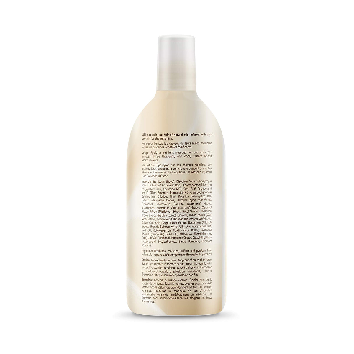 OSSAT NATURALS Smoothing Shampoo, 12 Ounce Beauty & Personal Care OSSAT Naturals