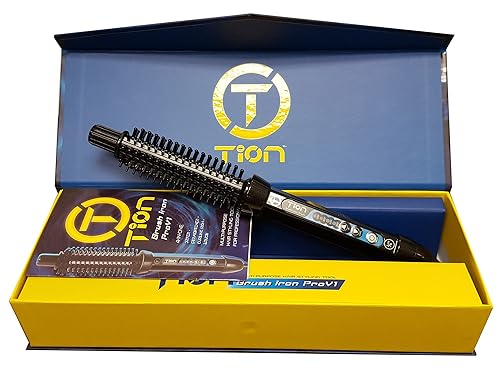 Tion 3/4 Ceramic Ionic Hot Curl Heat Roller Brush Beauty & Personal Care Tion