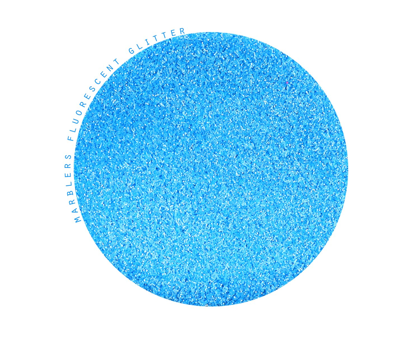 MARBLERS Neon Glitter [Fluorescent Blue] 3oz (85g) | Fine | Non-Toxic, Vegan, Cruelty-Free | Face, Body, Eyeshadow, Hair, Festival, Party Makeup | Beauty & Personal Care MARBLERS