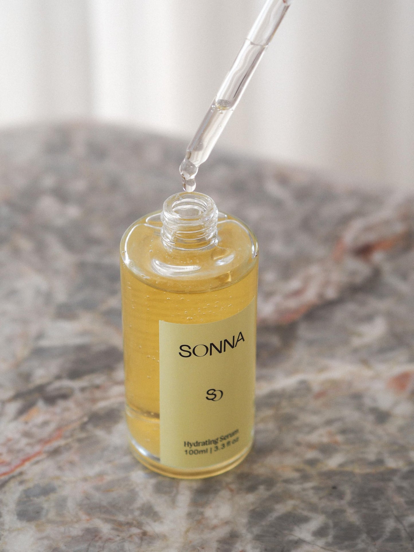 Sonna Skin Hydrating Serum for a Balanced, Fresh Look - Lightweight Neck & Face Serum with Centella Asiatica for Deep Skin Moisture & Smooth Texture Beauty & Personal Care Sonna