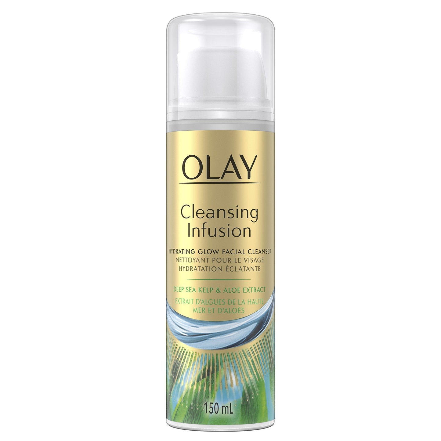 Face Wash by Olay, Cleansing Infusion Facial Cleanser with Deep Sea Kelp, 5.0 Fluid Ounce Beauty & Personal Care Olay