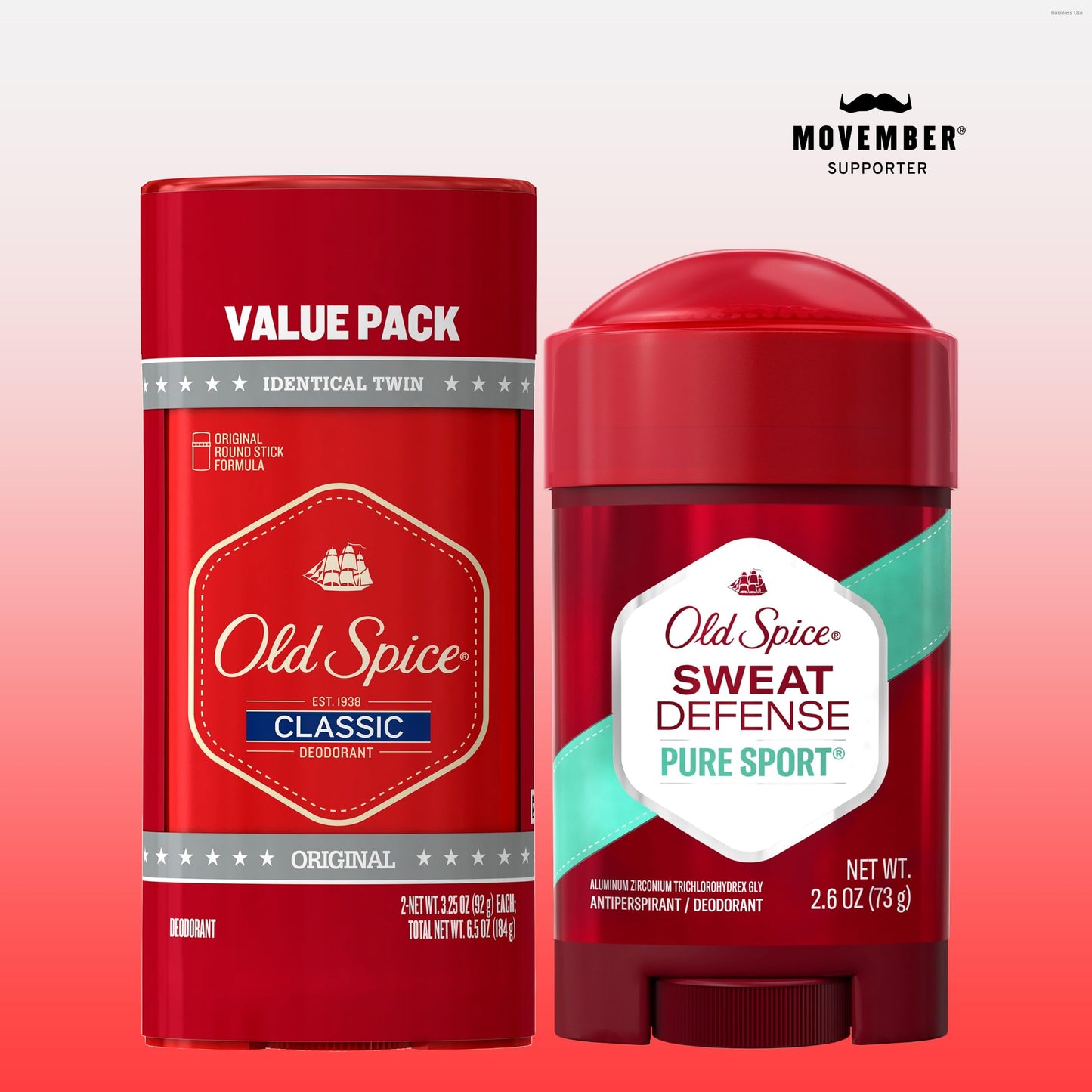 Old Spice Classic Deodorant for Men, 24hr Sweat & Odor Protection, Long Lasting Freshness, Clean & Masculine Fragrance, Original Scent, 3.25 oz (Pack Beauty & Personal Care Old Spice