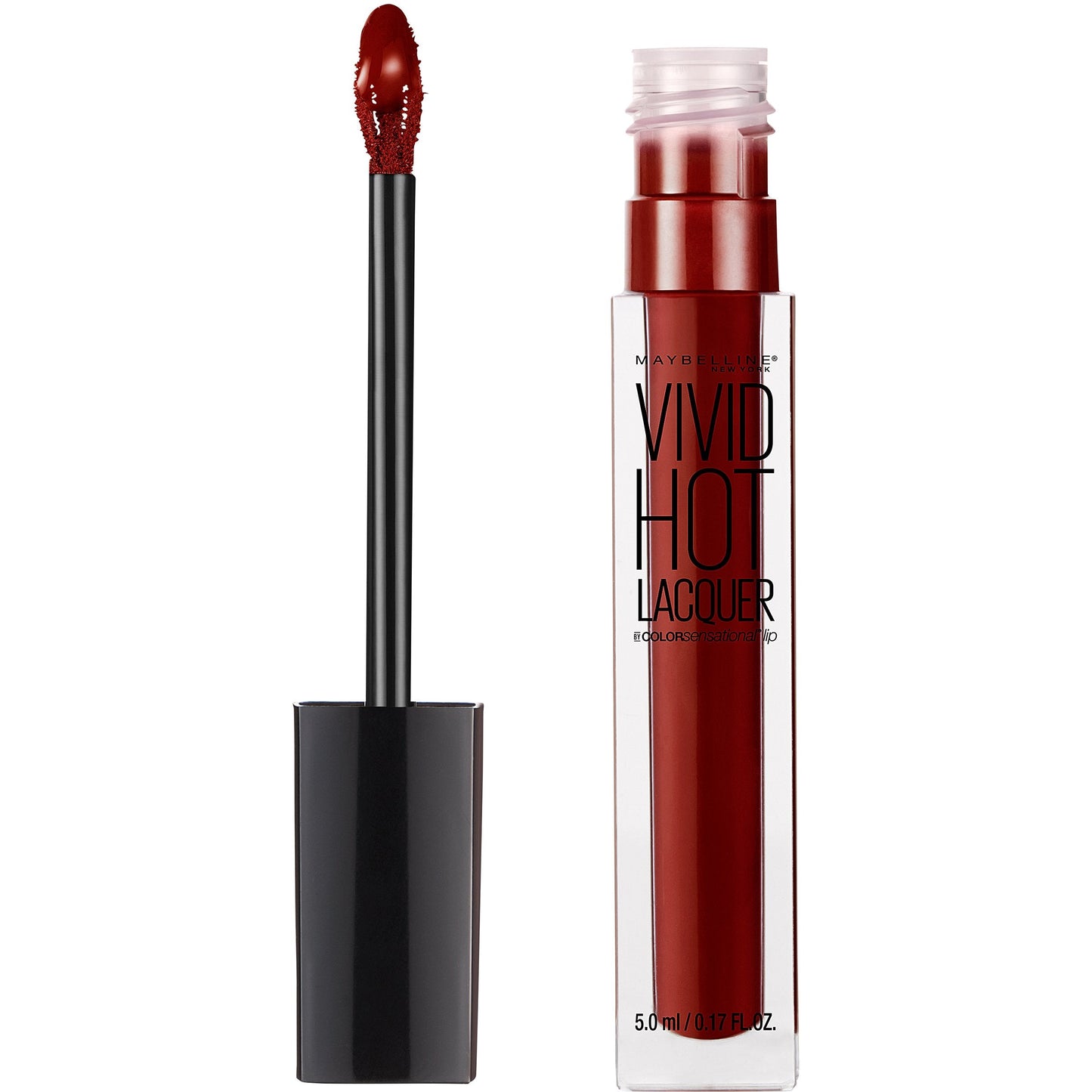 Maybelline New York Color Sensational Vivid Hot Lacquer Lip Gloss, Classic, 0.17 Fluid Ounce Beauty & Personal Care MAYBELLINE