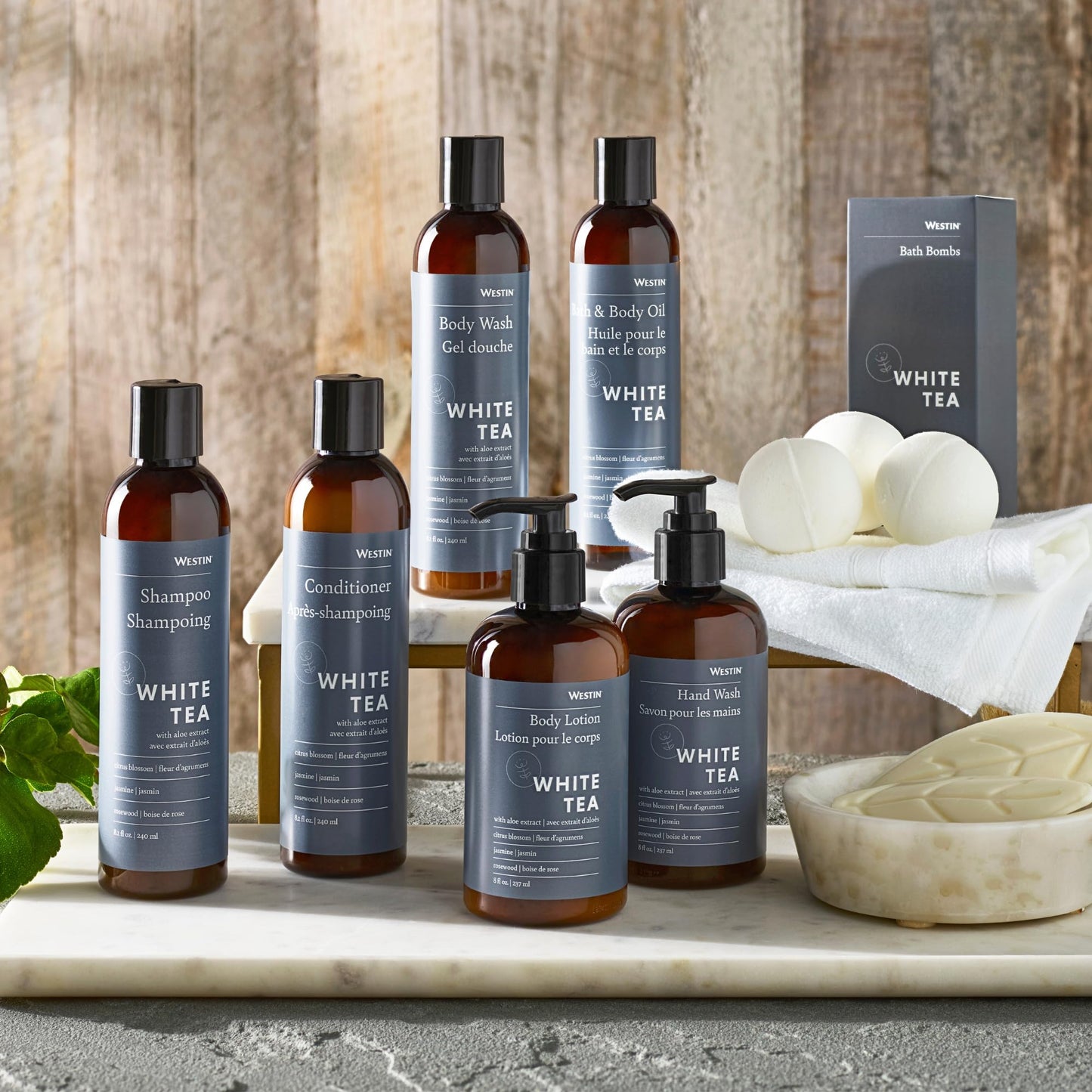 Westin White Tea Aloe Bath & Body Oil - Soothing, Invigorating Bath and Massage Oil with White Tea and Aloe - 8 Ounces Beauty and Personal Care Westin