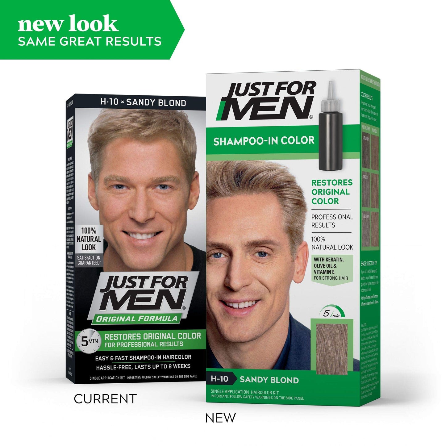 Just For Men Hair Color H-10 Sandy Blond 1 Ea (Pack Of 7) Beauty & Personal Care Just for Men