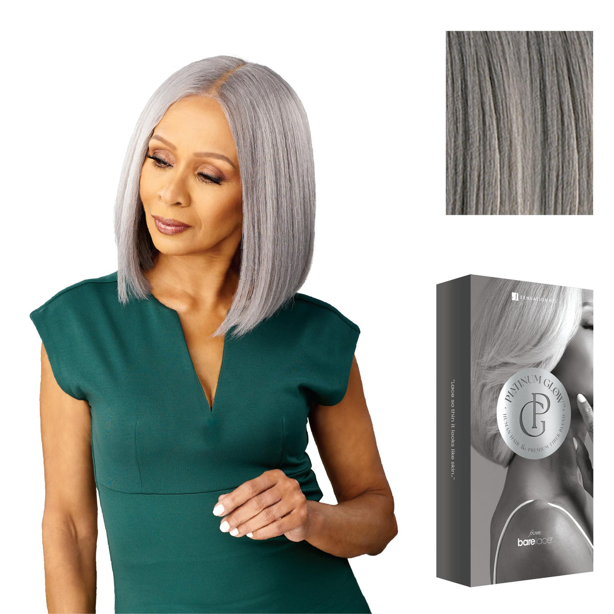 Sensationnel Platinum Glow 13x6 Wig-Amandine, SILVERSTORM