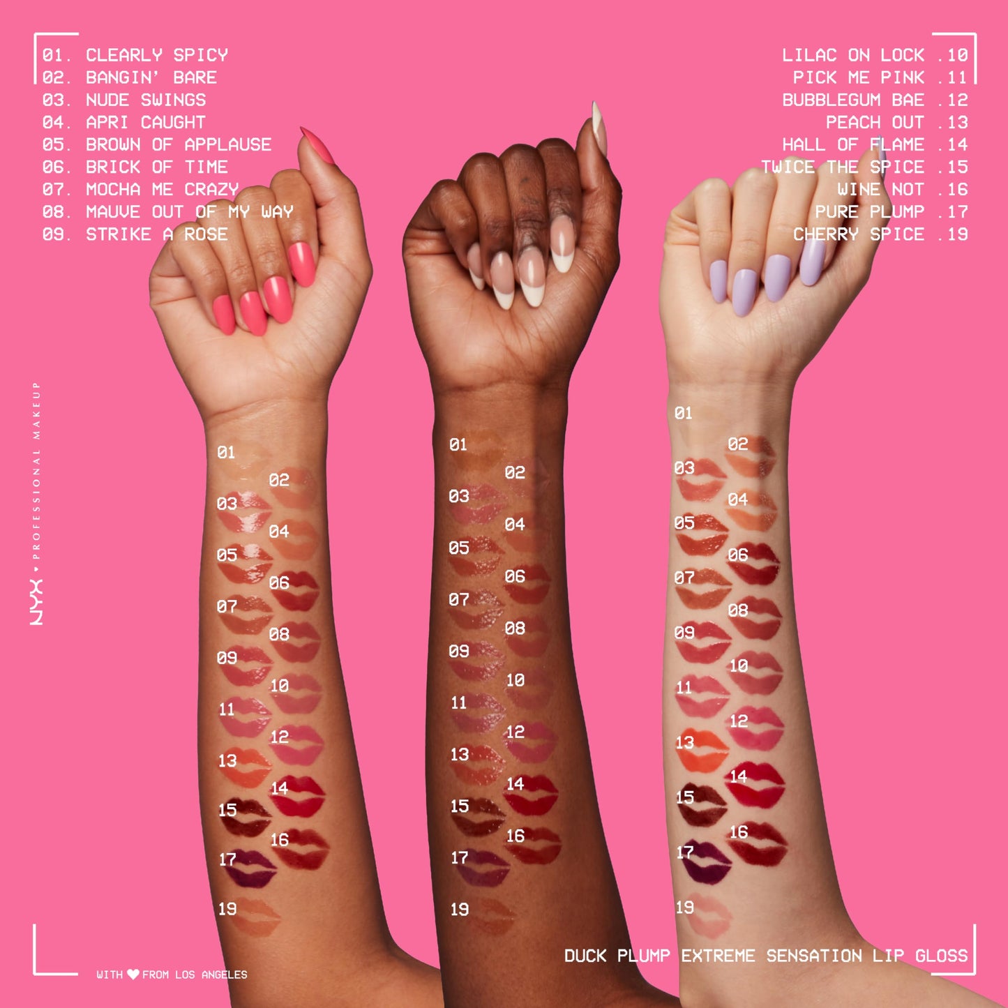 NYX PROFESSIONAL MAKEUP Duck Plump High Pigment Plumping Lip Gloss with Spicy Ginger, Vegan Lip Makeup - Brick Of Time (Rich Terracotta) Beauty & Personal Care NYX PROFESSIONAL MAKEUP