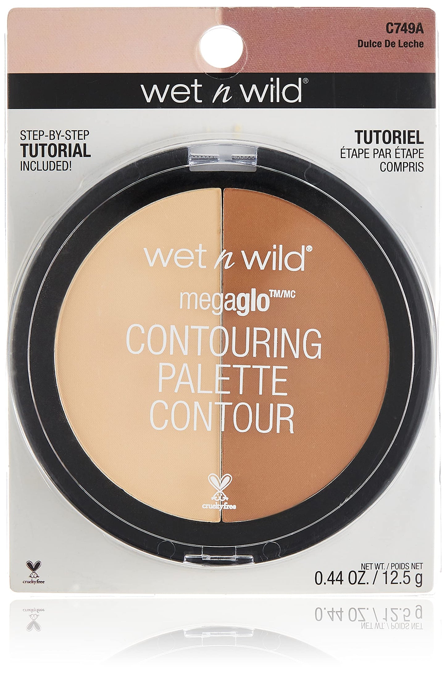 wet n wild Megaglo Contouring Palette, Dulce De Leche, 0.44 Oz, Pack of 3 Beauty & Personal Care wet n wild