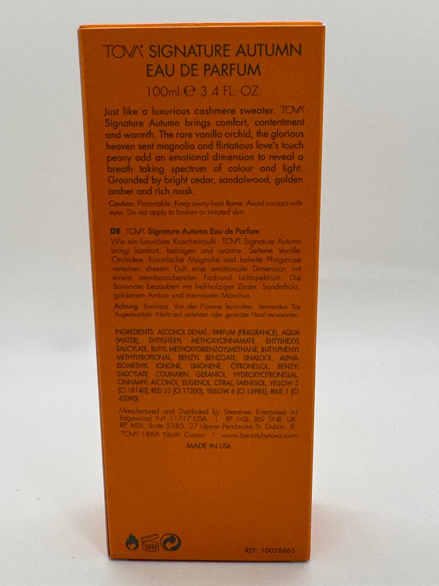 Tova Signature Autumn By Tova, 3.4 Oz EDP Spray for Women Beauty & Personal Care Tova