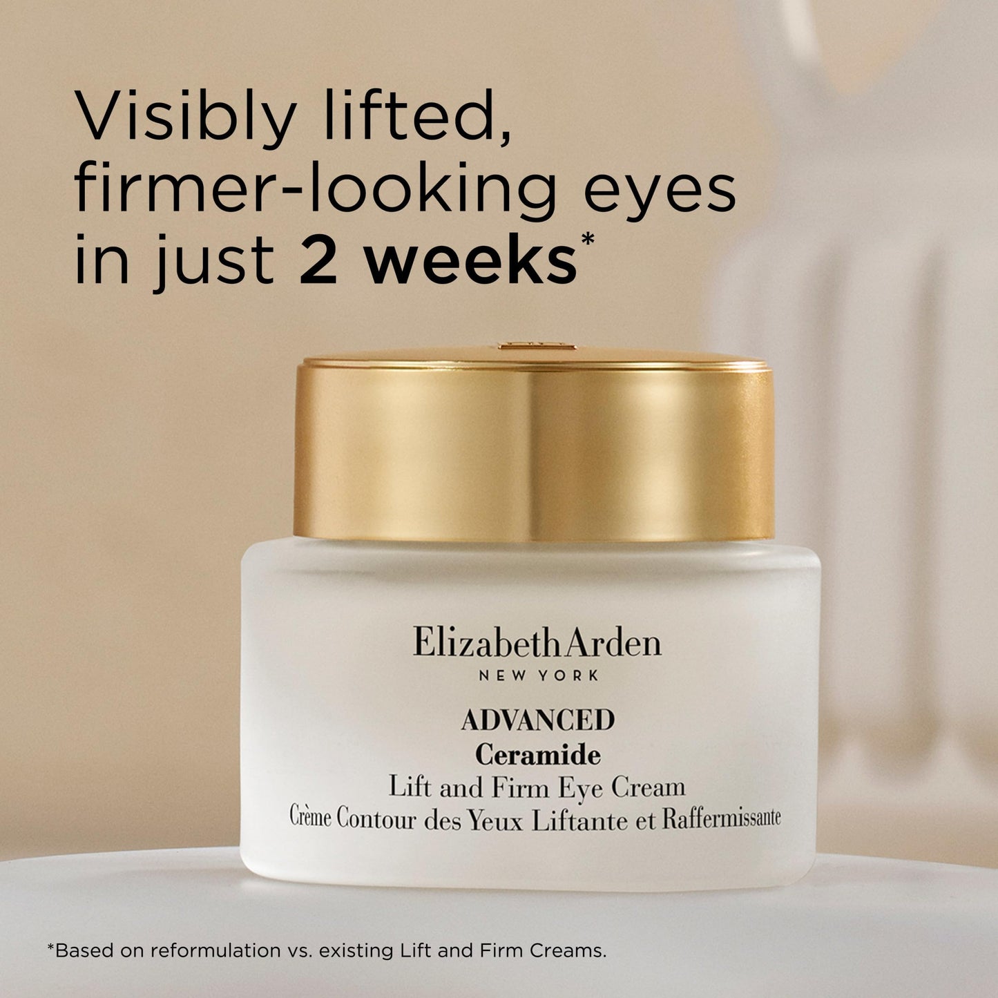 Elizabeth Arden Advanced Ceramide Lift and Firm Eye Cream, Moisturizing Formula for Reducing Undereye Wrinkles, Puffiness and Crow's Feet, 0.5 Oz Beauty & Personal Care Elizabeth Arden