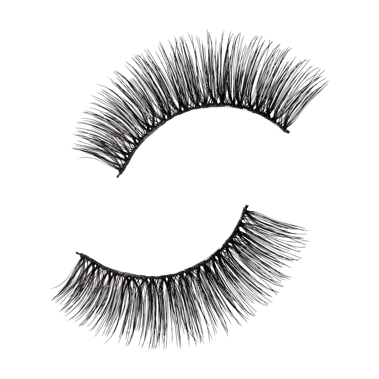 KISS Looks So Natural False Eyelashes Double Pack, Lightweight & Comfortable, Tapered End Technology, Reusable, Cruelty-Free, Contact Lens Friendly Beauty & Personal Care KISS