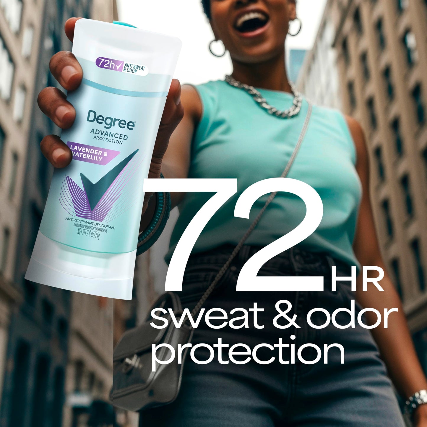 Degree Advanced Protection Antiperspirant Deodorant Lavender & Waterlily for 72-Hour Sweat & Odor Control for Women, with Body Heat Activated Beauty and Personal Care Degree