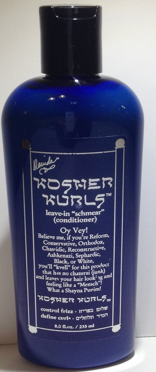 Kosher Kurls! Amazing leave in Anti Frizz Hair Conditioner - controls the Frizz & defines the Kurls!