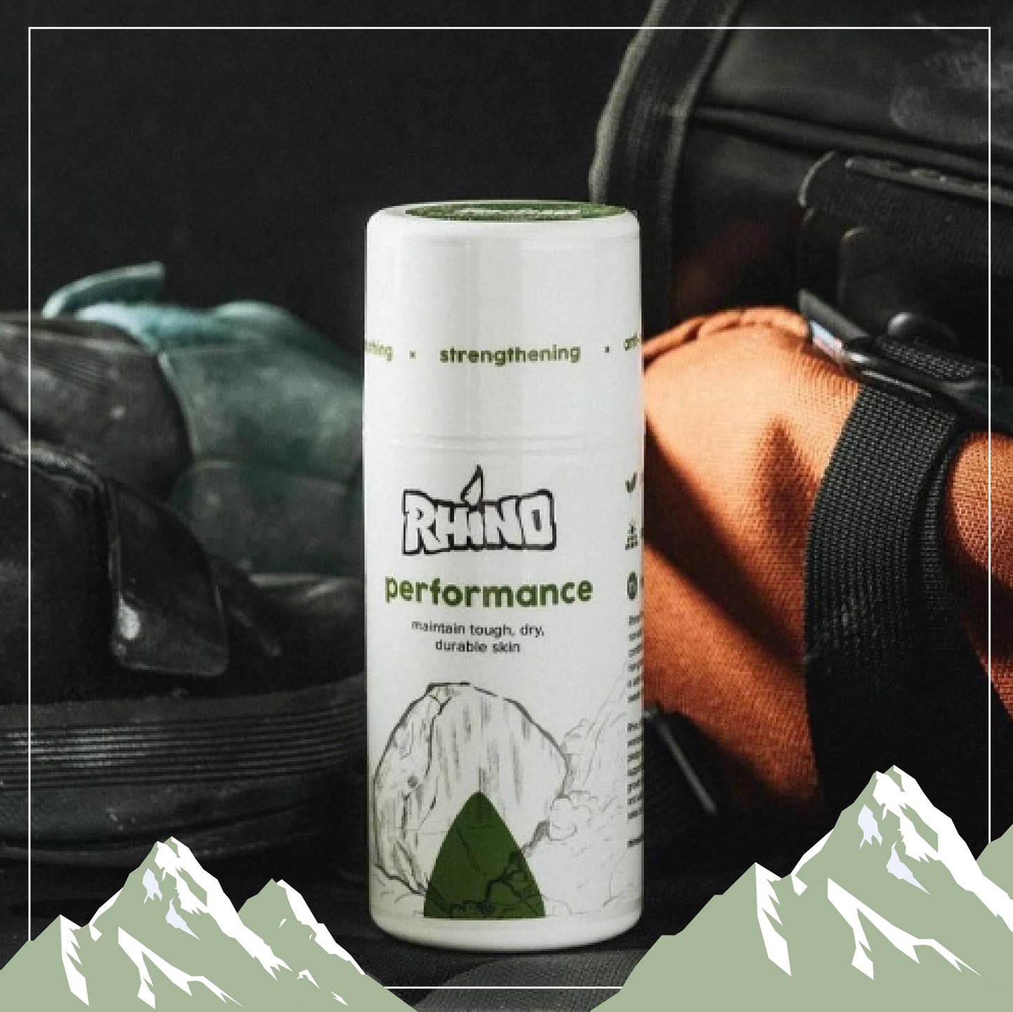 Rhino Performance Cream - Non-Aluminum Antiperspirant for Hands & Feet - Moisturizing & Skin-Friendly Formula Beauty and Personal Care Rhino Skin Solutions